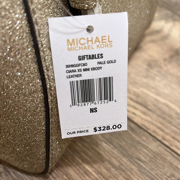 Michael Kors Ciara XS Mini crossbody leather bag - Picture 5 of 12